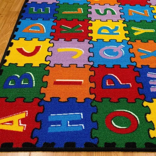 Miniatura 2 de iSavings ABC Puzzle (A-Z y 1-9) Alfombra educativa para niños, divertida y antideslizante, juego seguro y aprendizaje, regalo ideal para dormitorio