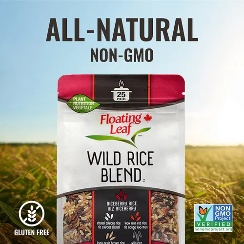 Miniatura 8 de Floating Leaf Mezcla de arroz silvestre – 14 onzas, 1 unidad – Mezcla de arroz silvestre con arándano, arroz rojo y arroz integral – Sin gluten
