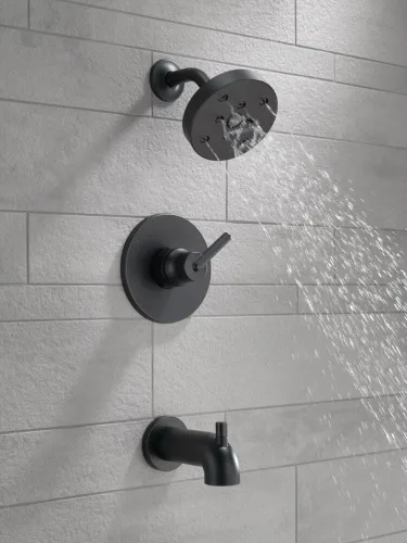 Miniatura 2 de Delta Faucet - Kit de ducha modelo T14459, sin válvula Negro mate
