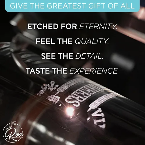 Miniatura 6 de On The Rox Drinks Regalos con monograma para mujeres y hombres – Letra A-Z inicial grabada monograma copa de vino sin tallo, regalo de vino