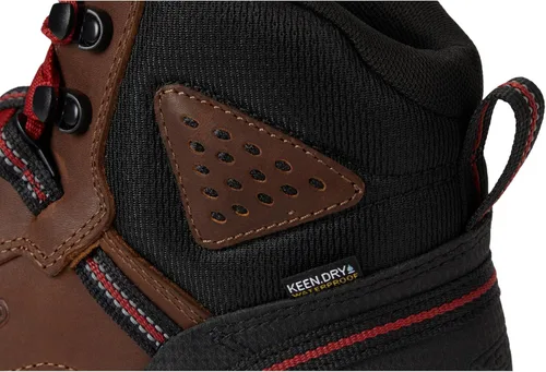 Miniatura 6 de KEEN Utility Botas de trabajo de almacén Red Hook impermeables para hombre de media altura con punta compuesta