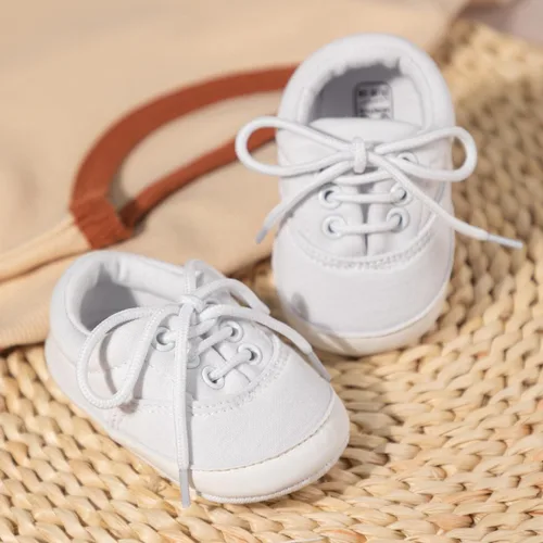 Miniatura 6 de Zapatos deportivos de lona para bebés y niñas de 0 a 18 meses