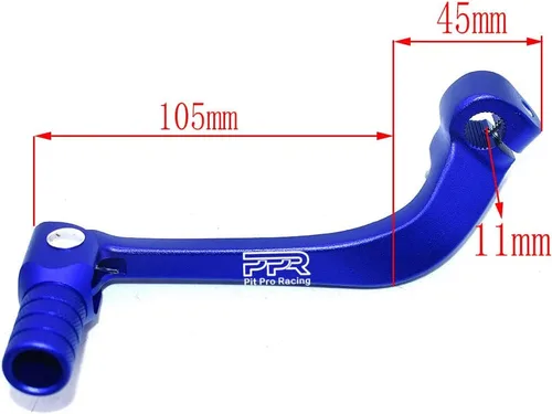 Miniatura 3 de Palanca de Cambios Plegable de Aleación de Aluminio, Palanca de Cambios Compatible con Motocicleta BSE CRF 110 Apollo TTR 125, Motocicleta de 50 cc