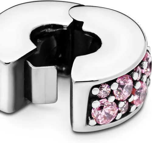 Miniatura 4 de Pandora Shining Elegance Rosa Clip 791817pcz