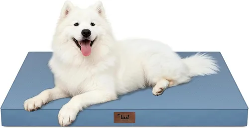 Miniatura 108 de Cama ortopédica de felpa para perros y cachorros medianos, camas impermeables para perros de 30 x 20 pulgadas con funda extraíble lavable, tapete