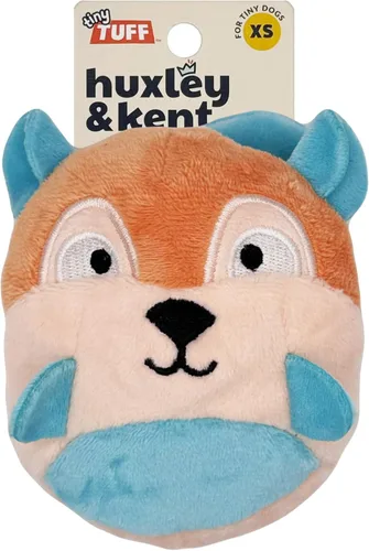 Miniatura 40 de Huxley & Kent Juguete divertido para perros con chirriador, juguetes chirriantes de felpa para perros pequeños, animal de peluche pequeño y duradero