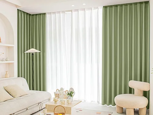 Miniatura 10 de Daesar Bedroom Curtains Blackout 63 Inch Length, Eyelet Thermal Insulated Curtains Solid Jacquard Wave Stripes Texture Beige Yellow Blackout Curtain