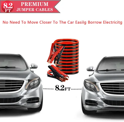 Miniatura 5 de LIANXIN Kit de Emergencia para Automóvil en Carretera - Kit de Seguridad para Automóvil Kit de Emergencia para Automóvil con Cables Puente Kit
