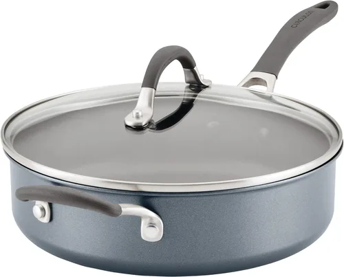 Miniatura 21 de Circulon Serie A1 con juego de sartenes antiadherentes de inducción ScratchDefense, juego de 6 sartenes de cocina, utensilios de cocina