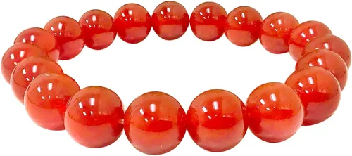 Miniatura 38 de Gem Avenue Handmade Round Bead Stretch Bracelet Unisex Natural Stone Beaded Jewelry for Men & Women, Elastic Wristband for Daily Wear