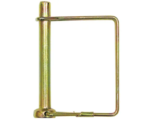 Miniatura 2 de Buyers Products 66053 - Pasador de bloqueo chapado en zinc amarillo, regular, 1 pasador de pargo, resistente a la corrosión y práctico cierre