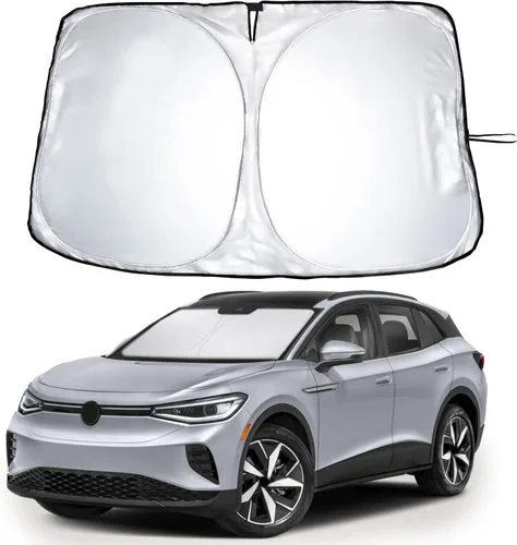 Miniatura 300 de EcoNour Parasol para parabrisas compatible con Hyundai Tucson 2016-2019 2020 2021, visera solar para parabrisas delantero y ventana, bloqueador