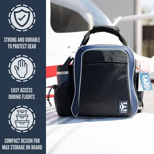 Miniatura 2 de Bolsa de piloto La bolsa de vuelo Venture para pilotos Se adapta a todos los equipos de vuelo de viaje de aviación, incluyendo tu rodillera