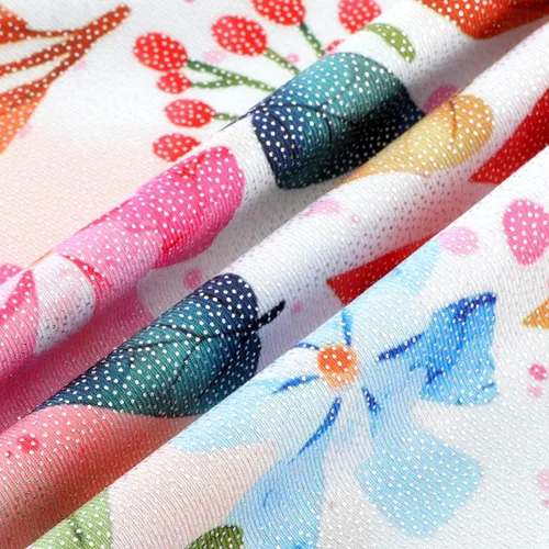 Miniatura 12 de HOZIY - Leotardos de gimnasia con pantalones cortos brillantes para niñas pequeñas; estampados de unicornio, aurora, arco iris, sirena, dinosaurio