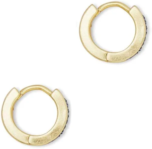 Miniatura 2 de Kendra Scott Pendientes Jack Huggie, Latón Oro rosa