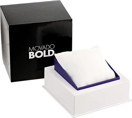 Miniatura 3 de Movado 3600358 Reloj analógico de acero inoxidable chapado en oro de cuarzo para mujer, Oro, Cronógrafo, movimiento de cuarzo