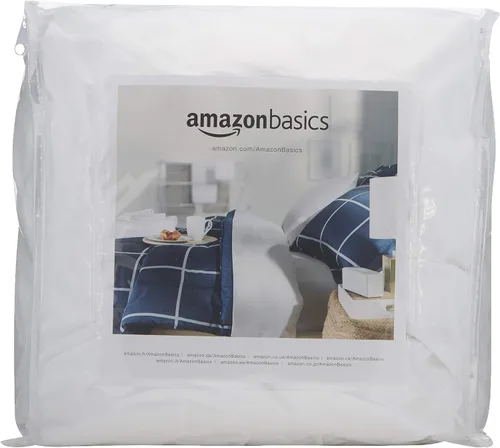 Miniatura 2 de Amazon Basics - Protector de colchón y base de colchón, impermeable, con cierre de cremallera, de 12 a 18 pulgadas de profundidad, tamaño Queen