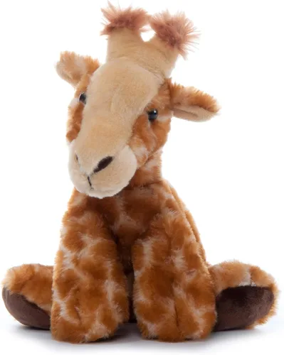 The Petting Zoo Peluche de jirafa, regalos para niños, animales salvajes del zoológico Onez, juguete de peluche de jirafa de 9 pulgadas