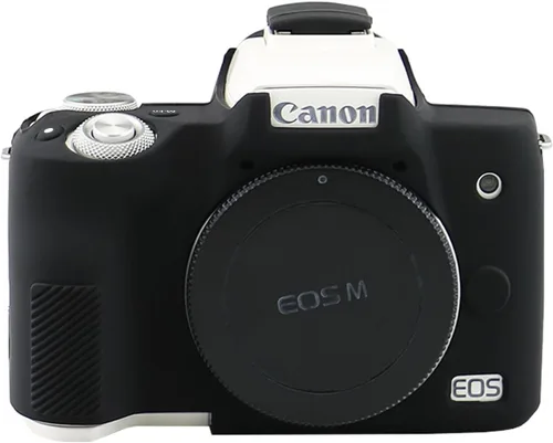 Miniatura 8 de Easy Hood Funda para Cámara para Canon EOS M50/M50 Mark II Cámara Digital, Funda de Silicona Suave Anti-Rayones Cubierta Protectora de Carcasa Rosa