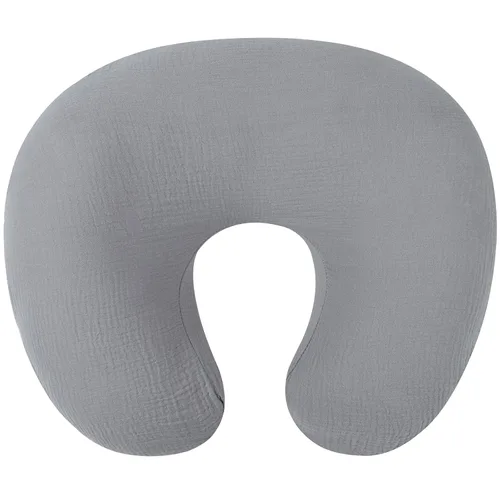 Miniatura 10 de Onacosht Funda de Almohada de Lactancia de Muselina 100% Algodón Suave Funda de Almohada de Alimentación se Adapta a la Almohada de Lactancia Niebla