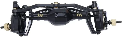 Miniatura 4 de 1/18 RC Juego de ensamblaje de eje delantero trasero de latón para Traxxas TRX4M 1/18 RC Crawler (1set)