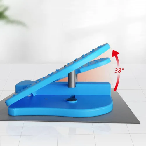 Miniatura 6 de Ejercitador de máquina de escalones para uso doméstico, pedal de escritorio, ejercitador de ciclo, paso a paso pequeño, equipo multifuncional