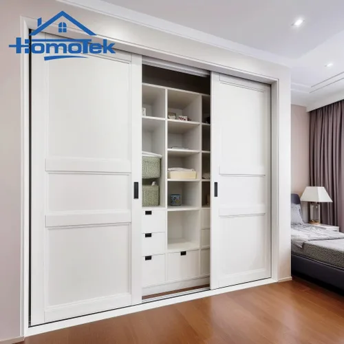 Miniatura 5 de HOMOTEK Paquete de 4 tiradores de puerta corrediza empotrados de 5.91 pulgadas para puertas corredizas de granero, cajón de gabinete, tamaño pequeño