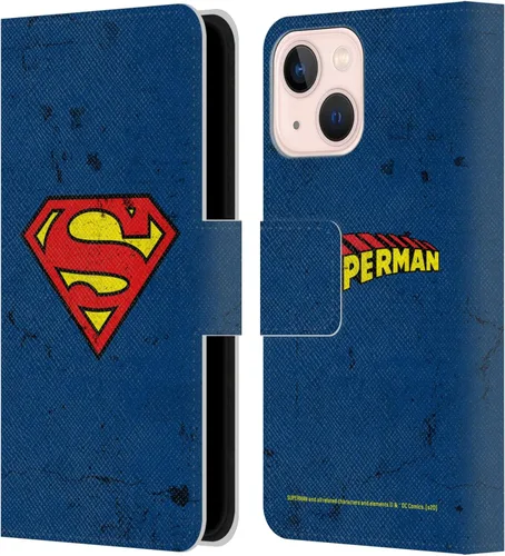 Miniatura 7 de Head Case Designs Funda de piel con licencia oficial de Superman DC Comics con logotipos negros y rojos compatible con Apple iPhone 11