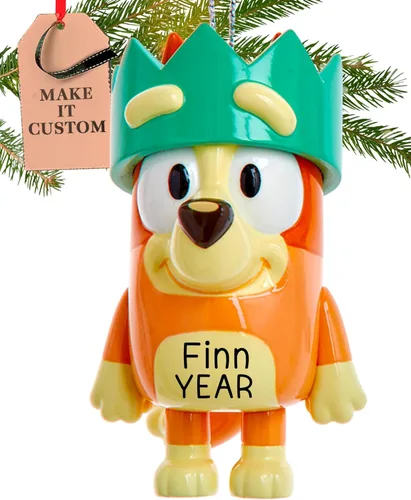 Adorno de Bingo Personalizado 2025 | Adornos de Navidad Personalizados para Niños de 24h para Árbol | Bingo de Regalo Personalizado Envuelto con
