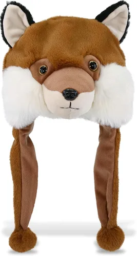 Miniatura 20 de DolliBu Gorro de felpa – Gorro de peluche de forro polar súper suave con orejeras, acogedor sombrero de invierno cálido para niños – Talla única