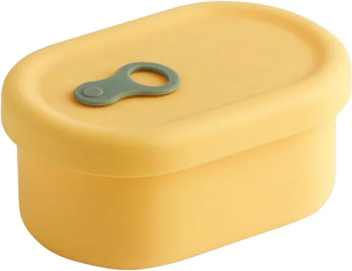 Miniatura 24 de Recipiente hermético de silicona prémium hecho en Corea con ventilación de vapor, sin BPA, a prueba de fugas, apto para microondas y congelador, 1