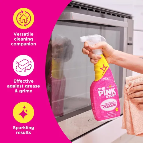 Miniatura 3 de Stardrops The Pink Stuff Miracle - Limpiador multiusos – Elimina grasa, suciedad y manchas en cocinas, baños, suelos y más, 25 onzas líquidas