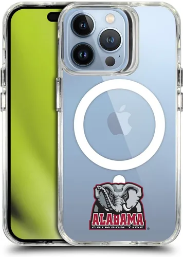 Miniatura 176 de Head Case Designs Funda de gel suave con licencia oficial de la Universidad de Alabama UA Collage compatible con Apple iPhone 13 Pro Max