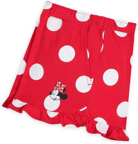 Miniatura 2 de Disney Minnie Mouse - Pantalones cortos de lunares para niñas, L (1012), Multi colorido