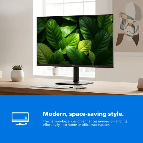 Miniatura 5 de Philips Monitor de computadora 22E2N1100 de 22 pulgadas, pantalla IPS Full HD 1920 x 1080, frecuencia de actualización de 120 Hz, MPRT de 1 ms