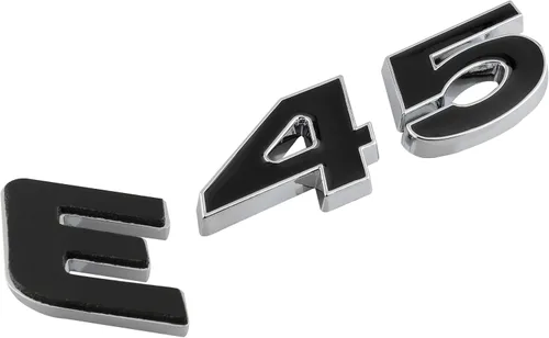 Miniatura 3 de 2 placas autoadhesivas 345 para Challenger Chrysle 300c Plateado/Negro