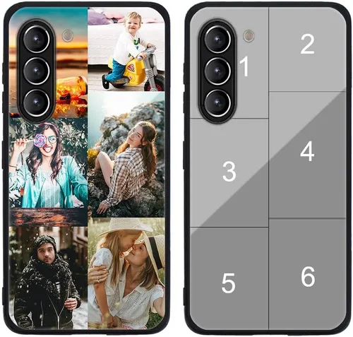 Miniatura 341 de Funda de teléfono personalizada para Samsung Galaxy S22+ / S22 Plus 5G, funda de TPU suave de vidrio templado antiarañazos personalizada con foto