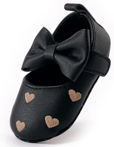 PATPAT Zapatos de bebé para niña y niño material respetuoso con la piel Zapatos de bebé niña Botines para bebés Zapatos para caminar Zapatos de bebé