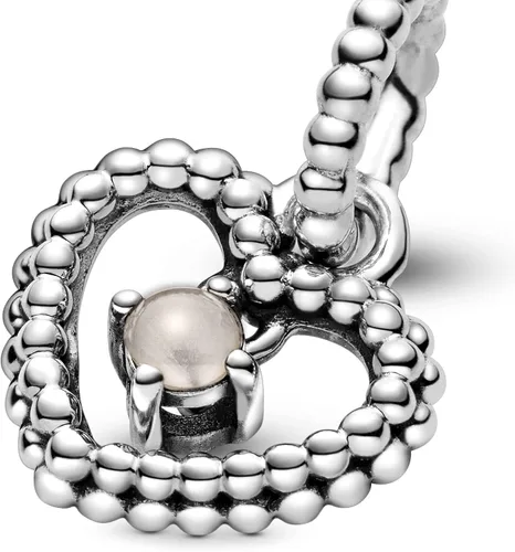 Miniatura 4 de PANDORA Colgante de plata de ley 925 con cuentas de cristal de cumpleaños