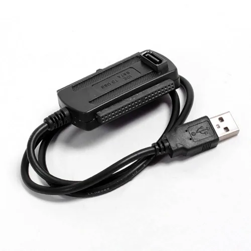 Miniatura 2 de SATA PATA IDE Drive to USB 2.0 Adaptador Convertidor Cable para Disco Duro HDD 2.5" 3.5" con Adaptador de Alimentación de CA Externo