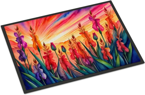 Miniatura 20 de Caroline's Treasures DAC1455MAT - Felpudo de la reina de la noche con diseño de cactus en color de 18 x 27 pulgadas, tapete para puerta delantera