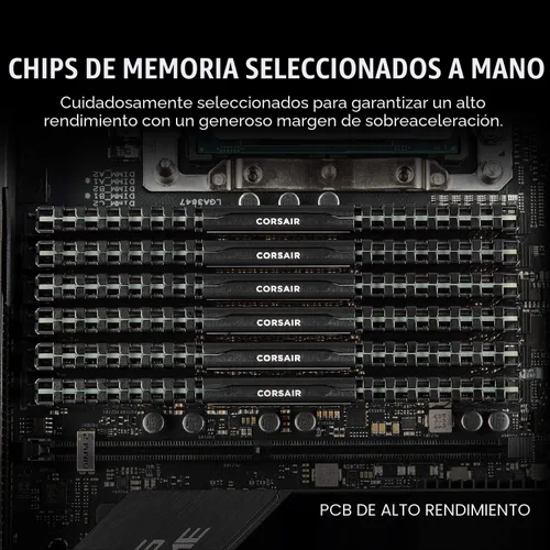 Miniatura 3 de Corsair Vengeance LPX 16GB (2x8GB) DDR4 DRAM 3200MHz C16 Kit de memoria de escritorio - negro (CMK16GX4M2B3200C16)