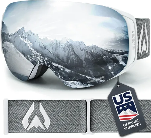 Miniatura 17 de Wildhorn Roca - Gafas de esquí para hombres y mujeres con protección antiempañamiento/arañazos 100% UV - Lente magnética - Gafas de nieve