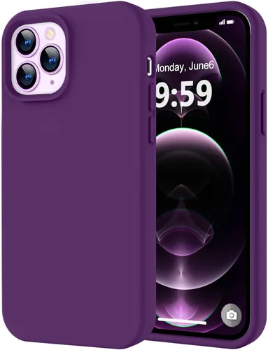 Miniatura 187 de LOVE 3000 Compatible con Funda para iPhone 15, [Cámara de Cobertura Completa de Silicona Suave] [Protección contra Caídas de 8 pies], Forro de Negro