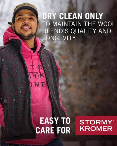 Miniatura 11 de Stormy Kromer The Ironwood Vest - Chaleco de invierno con cremallera para hombre, ropa de abrigo para clima frío