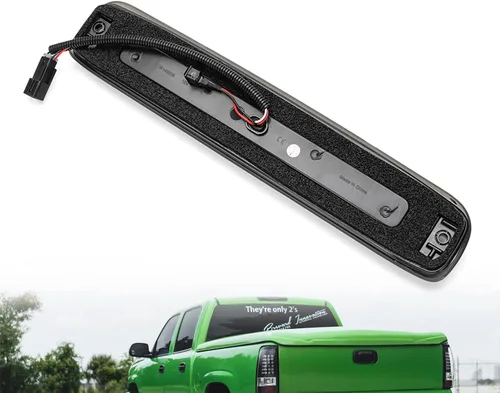 Miniatura 4 de Tercera luz de freno LED de repuesto para Chevy Silverado GMC Sierra 1500 2500 1999-2006 rojo LED estroboscópico trasero tercer centro de freno