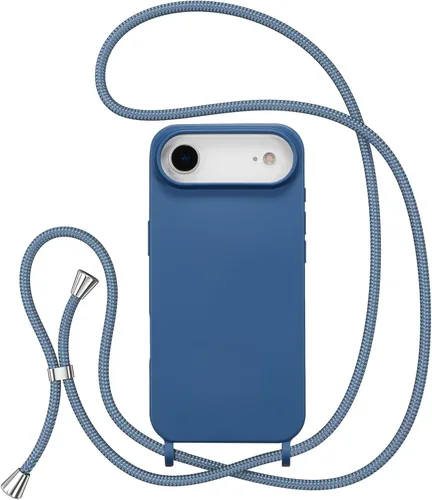 Miniatura 60 de ZTOFERA Funda Crossbody para iPhone 15 Pro con Correa de Cordón Ajustable, Funda Suave de Silicona Líquida para iPhone 15 Pro 6.1 pulgadas - Rosa