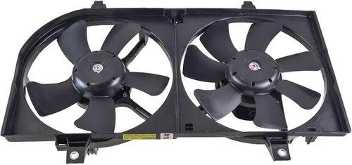 Miniatura 146 de TRQ Conjunto de ventilador de refrigeración dual del radiador compatible con Toyota Highlander 2008-2013 TO3115155