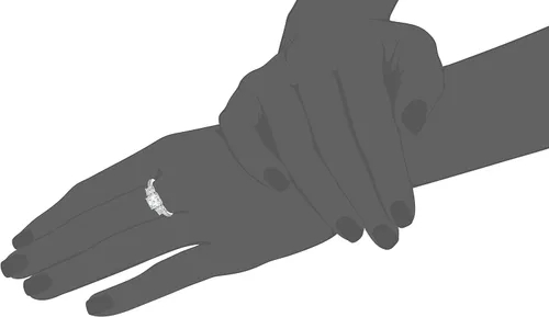 Miniatura 3 de Tienda Collection Sterling Silver Asscher or Oval Cut 3-Stone Ring made with Infinite Elements Cubic Zirconia