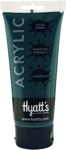 Miniatura 58 de Hyatt's Alizarine - Pintura acrílica carmesí Tubo de pintura acrílica de 2.5 fl oz de grado artístico Secado rápido y pintura no tóxica